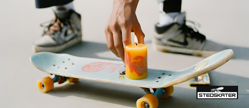 Can you use candle wax for skateboarding?